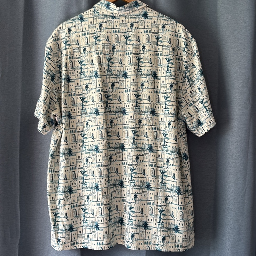 Tommy Bahama Men's 100% Silk Button Up Vacation Shirt XL - Picture 7 of 12